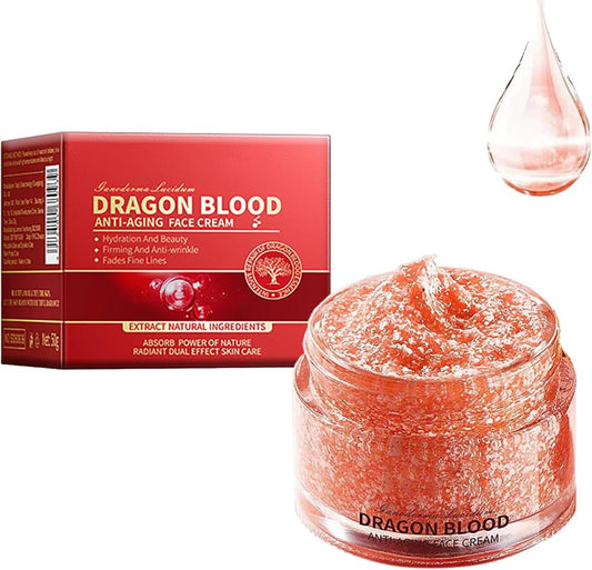 Cremă Antirid cu Sângele Dragonului – Dragon Blood, Regenerare & Anti-Îmbătrânire 50g